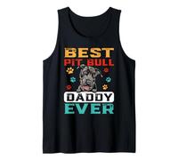 Best Pit Bull Daddy Ever for Dad Funny Dogs Lovers Débardeur