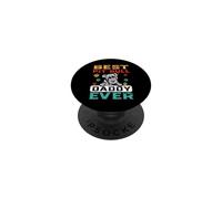 Best Pit Bull Daddy Ever for Dad Funny Dogs Lovers PopSockets PopGrip Adhésif