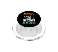 Best Pit Bull Daddy Ever for Dad Funny Dogs Lovers PopSockets PopGrip pour MagSafe