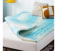 Best Price Mattress Surmatelas en Mousse Aerobreeze à 5 Zones de 5,1 cm, certifié CertiPUR-US, lit Simple XL