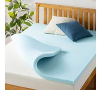 Best Price Mattress Surmatelas pour lit Simple XL - Surmatelas en Mousse à mémoire de Forme en Gel de 3,8 cm avec surmatelas rafraîchissant, Taille Double Extra Long