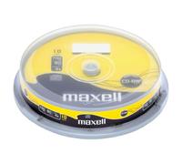 maxell CD RW 80 minutes 700 MB 4X 12X 10 spindles