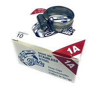Best Price Square Jubilee® SS304 Lot de 10 colliers de serrage en acier inoxydable 22-30 mm