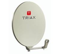 Best Price Square Parabole Fibre Semi-Professionnelle Ø 90 cm, 2 Brides INOX Ø 8 mm, Visserie INOX. Couleur Crème RAL 1013