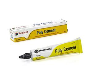Best Price Square Poly Cement 12ML Tube AE4021 by HUMBROL