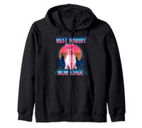 Best Rabbit Mom Ever Retro Vintage 80s Funny Bunny Mom Sweat à Capuche