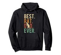 Best Rat Dad Ever | Funny Pet Rat or Rodent Animal Lover Sweat à Capuche