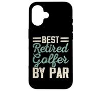 Best Retired Golfer by par Coque pour iPhone 16