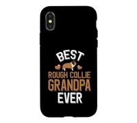 Best Rough Collie Grandpa Chien Mignon Coque pour iPhone X/XS