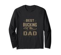 Best Rucking Dad - Funny Hiking Rucker Fête des pères Manche Longue