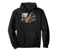 Best Saxophone Art for Men Women Jazz Music Saxophone Player Sweat à Capuche