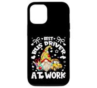 Best School Bus Driver Graphic with Funny Teacher GNOME Coque pour iPhone 12/12 Pro