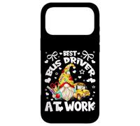 Best School Bus Driver Graphic with Funny Teacher GNOME Coque pour iPhone 17 Pro Max