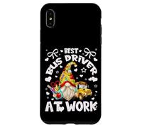 Best School Bus Driver Graphic with Funny Teacher GNOME Coque pour iPhone XS Max
