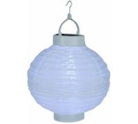 BEST SEASON 477-15 LAMPION SOLAIRE LED LUMIÈRE BLANCHE FROIDE ENV. 20 CM Incolore