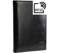 BEST-SELLER TK01 - Portefeuille cuir noir / Portefeuille homme / 15x11 Noir RFID