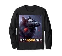 Best Sigma Ever Cool Sigma by Choice Loup-Garou Meme Wolf Manche Longue