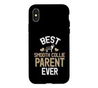 Best Smooth Collie Parent Chien Mignon Coque pour iPhone X/XS