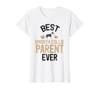 Best Smooth Collie Parent Cute Pet Collie Maman ou Papa T-Shirt Graphique avec Valeur