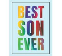 Best Son Ever Sketchbook For Teen Boys: Blank Sketchbook For Drawing And Sketching For Boys