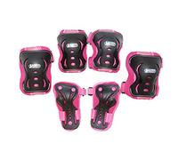 Best Sport- Equipement de Protection pour Enfants, 30266, Rose/Noir, Taille M