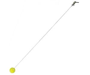 Best Sporting Balle de rechange avec cordon I Balle de tennis sur cordon avec mousqueton I Boule de rechange Circletennis