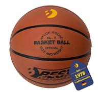 BEST SPORTING Ballon de basket-ball, taille 7, surface de préhension et poids officiel - différents designs, non gonflé, adapté pour l'extérieur
