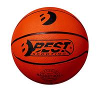 Best Sporting Ballon de Basket Taille 7 I Ballon Basket I Ballons de Basket Outdoor de qualité supérieure I Basketball au Design Original Orange I Basketball avec Poids et Taille Officiels