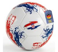 BEST SPORTING Ballon de football taille 5 | Ballon avec design pays | Ballon de jeu pour enfants idéal comme cadeau de football pour garçons - 8 designs de pays, parfait pour les événements EM