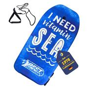 BEST SPORTING Bodyboard pour enfant - Planche de surf légère pour la plage, la mer et la piscine | 92 x 46 x 5 cm | dans différents designs | Avec leash pour un maintien sûr
