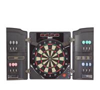 Best Sporting Jeu de Fléchettes Électronique Oxford 2.0 I Cabinet Dart Noyer