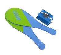 Best Sporting Jokari - Jeu de baseball - 2 raquettes en bois - Base et balle sur élastique - Jeux de plage pour adultes - Jeux de plein air pour enfants - Jeu de plage amusant pour 1 à 2 personnes