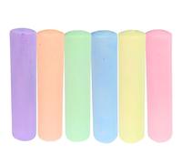 Best Sporting - Lot de 6 craies de peinture fluo - Pour enfants et adultes - Couleurs vives - Idéal pour la rue et la cour - Facile à manipuler et soluble dans l'eau