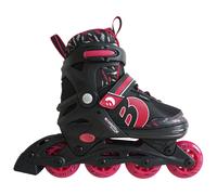 Best Sporting Rollers en Ligne Enfants, Réglable, Abec 7, Vert Turquoise Rose