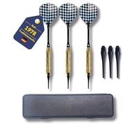 BEST SPORTING Safety Fortune Lot de 3 fléchettes avec pointe en plastique et manchon en laiton I Jeu de fléchettes souples I Fléchettes électriques en 16, 18 ou 21 g I avec pointes de rechange et étui