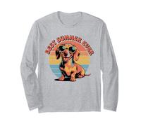 Best Summer Ever Teckel Sauveteur pour Chien Griller Vacances Manche Longue