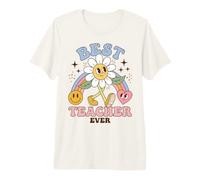 Best Teacher Ever Appreciation for Educators T-Shirt Haut de Gamme