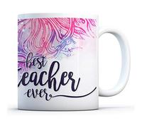 Best Teacher Ever - Drinks Mug Tasse de cuisine Anniversaire Bureau Fun Cadeau #14466