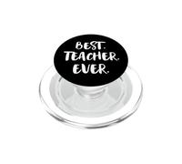 Best Teacher Ever Meilleur Professeur Qui Soit Enseignante PopSockets PopGrip pour MagSafe