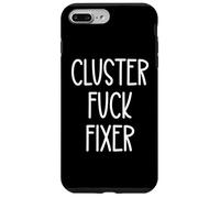 Best Team Ever Coworker Cluster Fuck Fixer of Everything Dad Coque pour iPhone 7 Plus/8 Plus