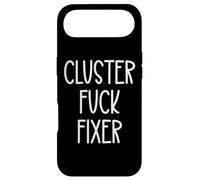Best Team Ever Coworker Cluster Fuck Fixer of Everything Dad Coque pour iPhone Air