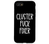 Best Team Ever Coworker Cluster Fuck Fixer of Everything Dad Coque pour iPhone SE (2020) / 7/8