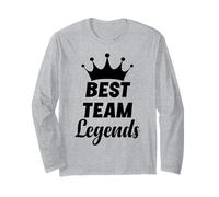 Best Team Ever Employee Appreciation Coworker Work Legends Manche Longue