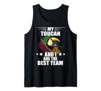 Best Team - Toucan - Oiseau de la forêt Tropicale - Oiseau Exotique Débardeur