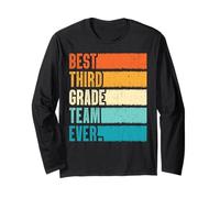 Best Third Grade Team Ever Third Grade Vibes Back to School Manche Longue