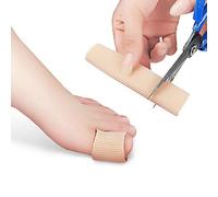 Best Toe Tubes de protection en tissu, embout ouvert Pedimend avec doublure en gel, vendeur britannique - élastique oignons, cors, ampoules, orteils en marteau - S/M/L (taille M)