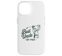 Best Uncle by par Funny Golf Swing Pun Design Humour Coque pour iPhone 14