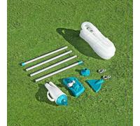 Best Way Aspirateur de piscine Bleu et Blanc 224 x 3 x 3 cm Plastique