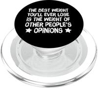 Best Weight You'll Ever Lose is Other People's Opinions PopSockets PopGrip pour MagSafe