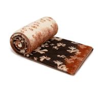 Best Wool Couverture Laine Merinos 140x200 cm - Couverture Mouton Chaude - 100% Laine Merinos - Grande et Moelleuse - Poids 500g/m2 - Matériau Respirant